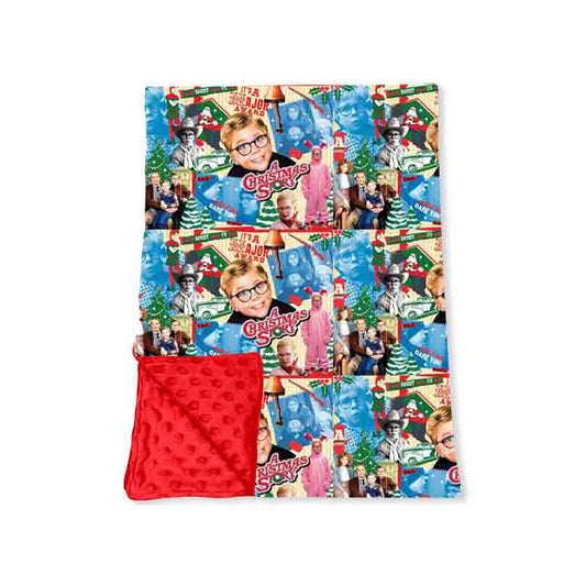 toddle kids Christmas story soft blanket preorder