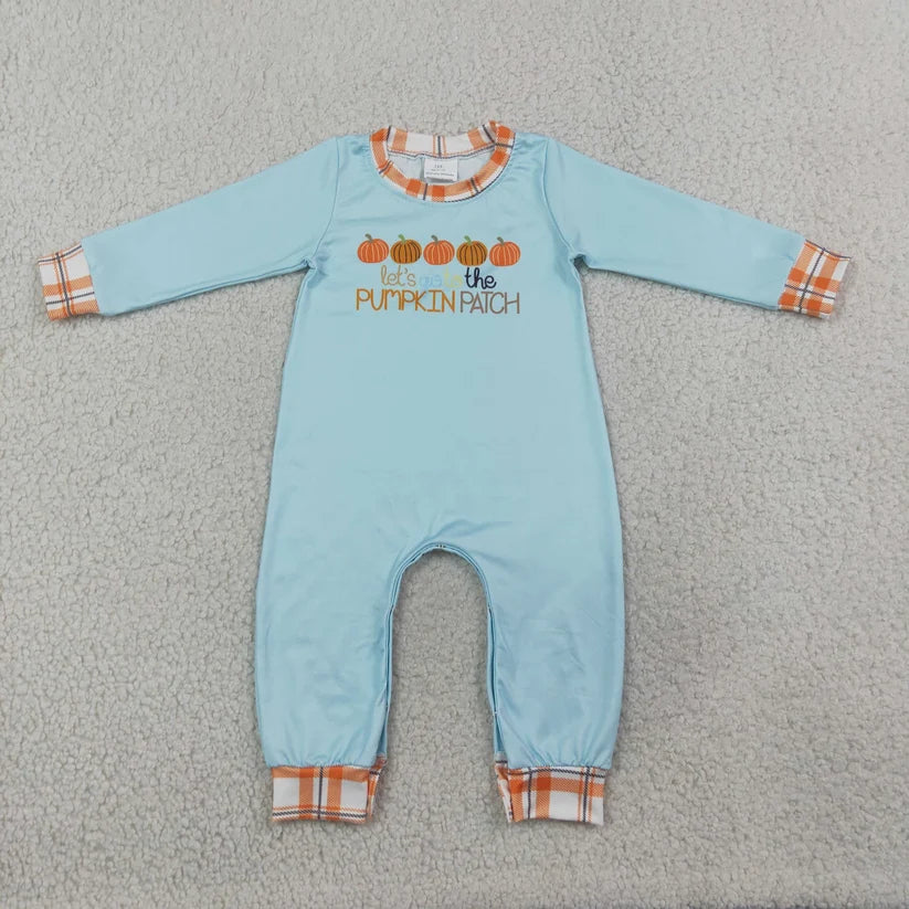 baby girl long sleeve pumpkin tunic top ruffle cotton pants clothes