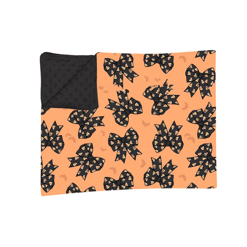 Toddle kids Halloween candy cane soft blanket preorder