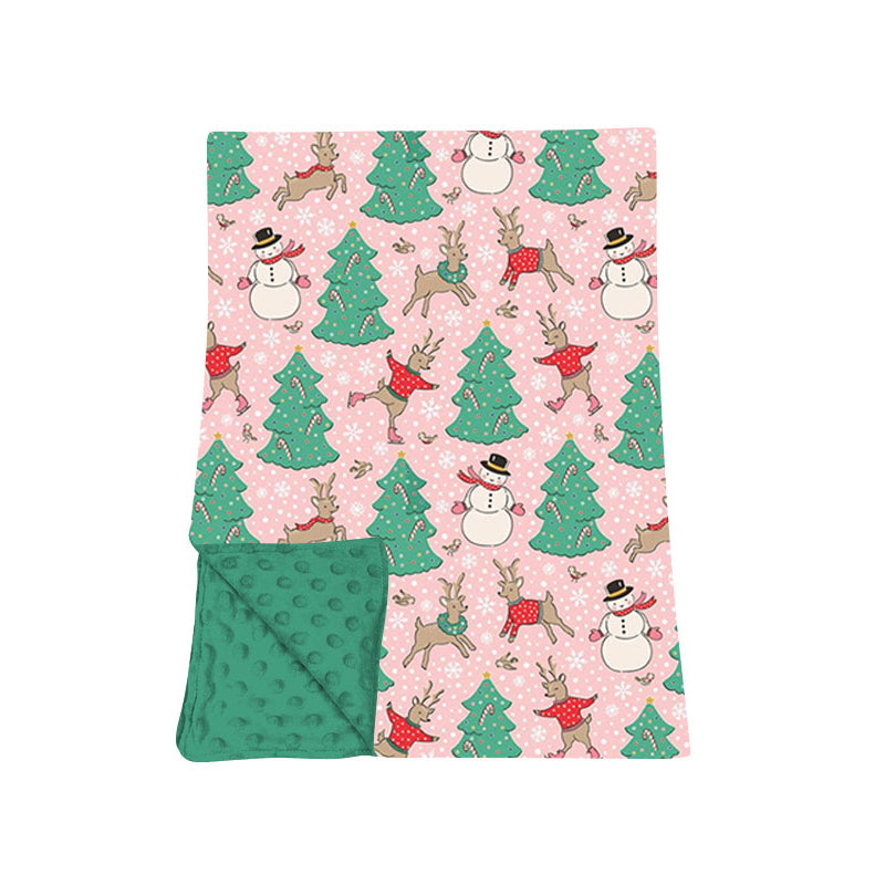 Toddle kids Christmas tree soft blanket preorder