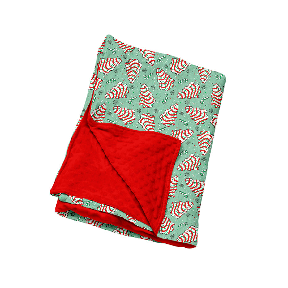 Toddle kids Christmas tree soft blanket preorder