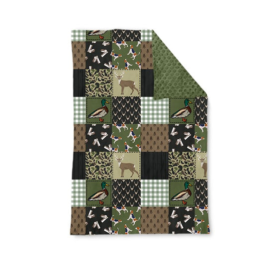 Toddle kids deer duck animal design soft blanket preorder