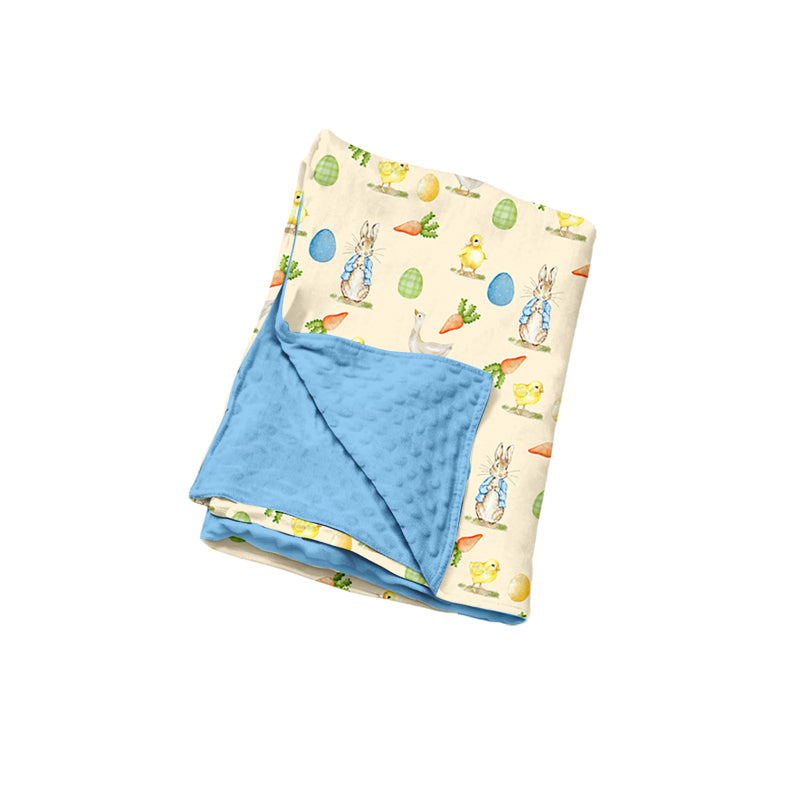 Toddle kids Easter bunny design soft blanket preorder