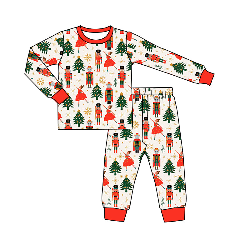 Pre order baby girls Christmas pajama set