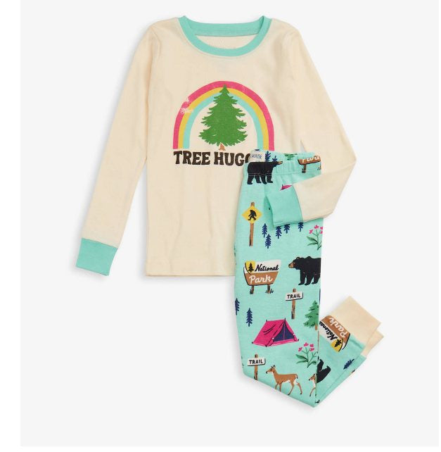 baby boy Christmas tree hunger pajama set preorder