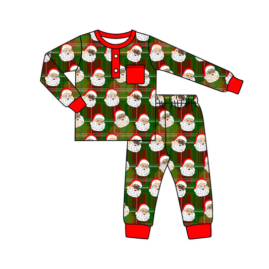 baby boy long sleeve Santa Claus pajama set preorder