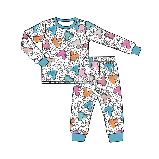 baby boy long sleeve cartoon outfit preorder