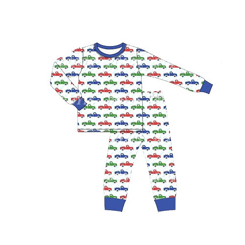 baby boy clothes christmas trunk long sleeve outfit preorder