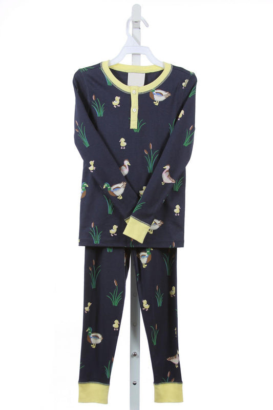 infant baby boy mallard duck long sleeve pajama set preorder