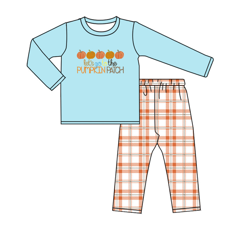 baby boy pumpkin matching clothes preorder