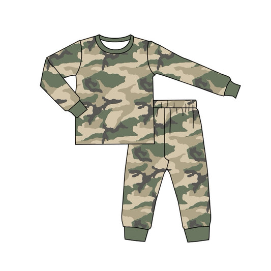 baby boy green camo fall winter clothes  preorder