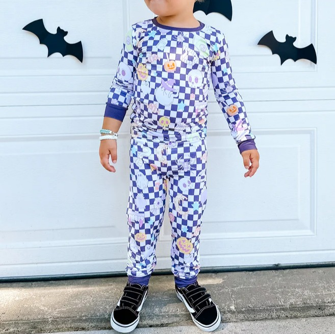 baby boy Halloween pumpkin skull ghost outfit preorder