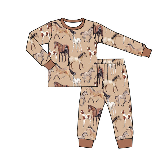 Cowboy western horse matching pants outfit preorder