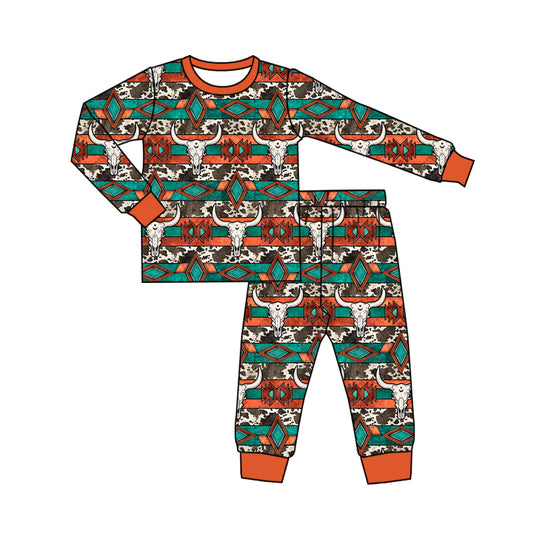 cowboy western aztec long sleeve outfit preorder