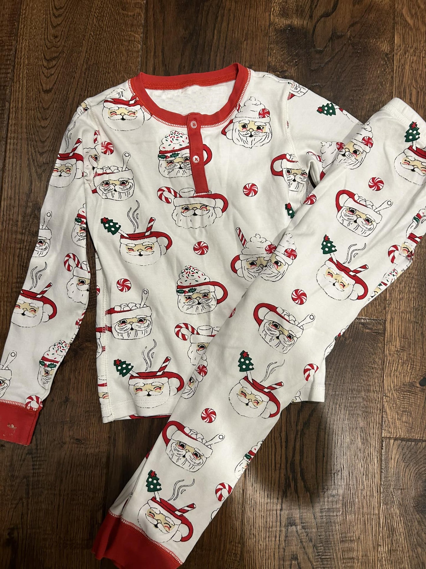 Christmas Santa Claus long sleeve top matching pants clothes preorder