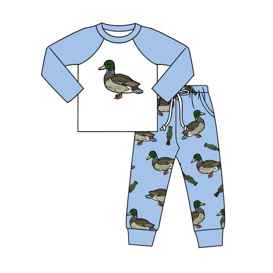 baby boy mallard duck call outfit preorder