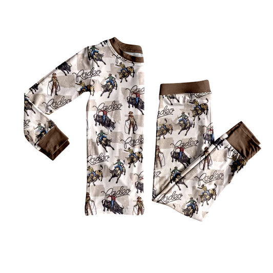 Cowboy western rodeo kids long sleeve outfit preorder