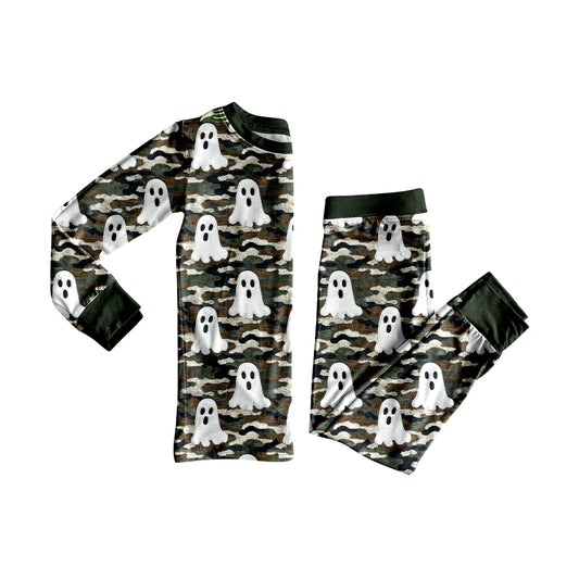 Halloween ghost boys long sleeve matching outfit preorder