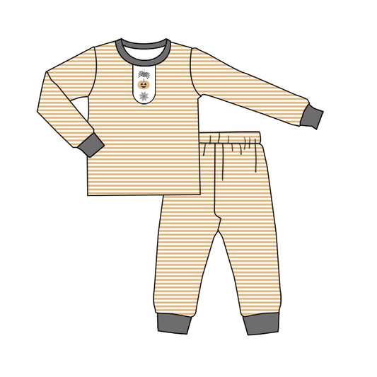 Halloween ghost design boys long sleeve matching outfit preorder