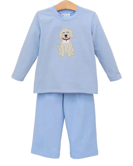 Kids boys cute dog matching outfit preorder