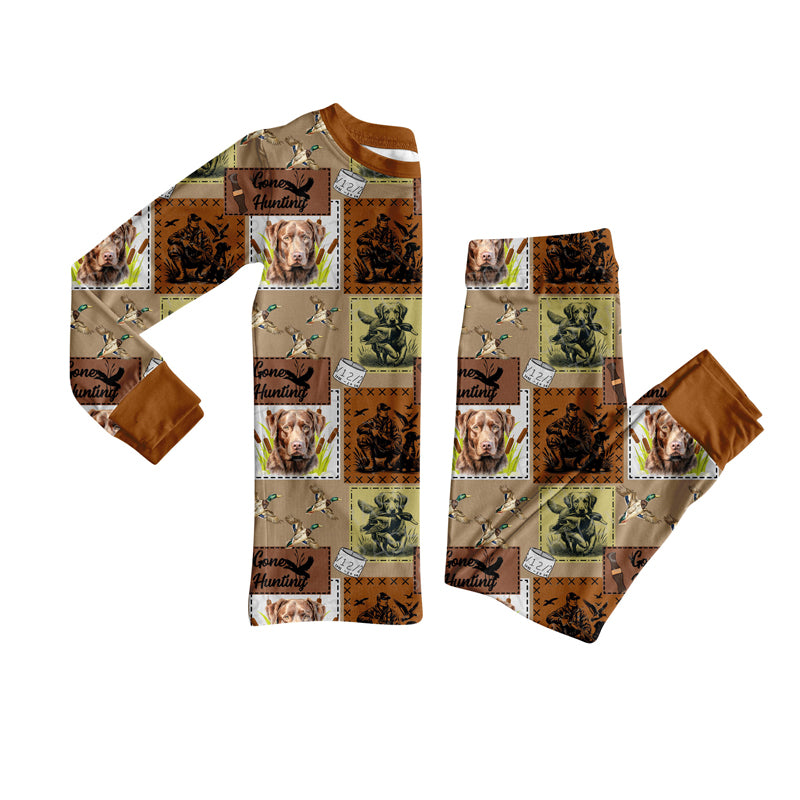 Hunting season top matching leggings design boy long sleeve outfit preorder