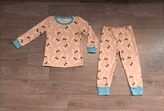 Long sleeve The Nativity Story top matching pants boy  wholesale factory price outfit preorder