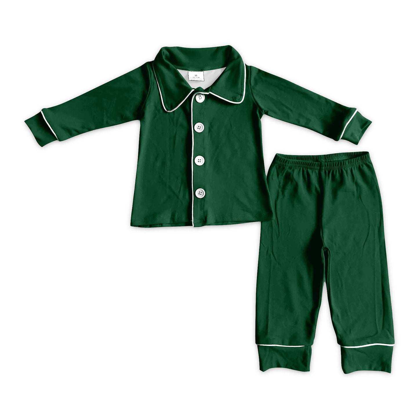 Adult man Christmas green color long sleeve pajama set preorder