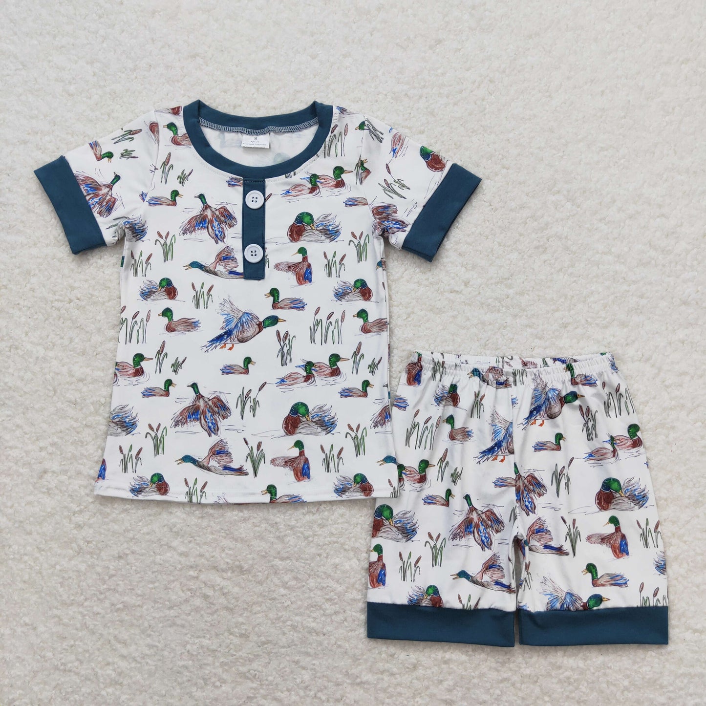 USA SHOP baby boy mallard duck clothing set