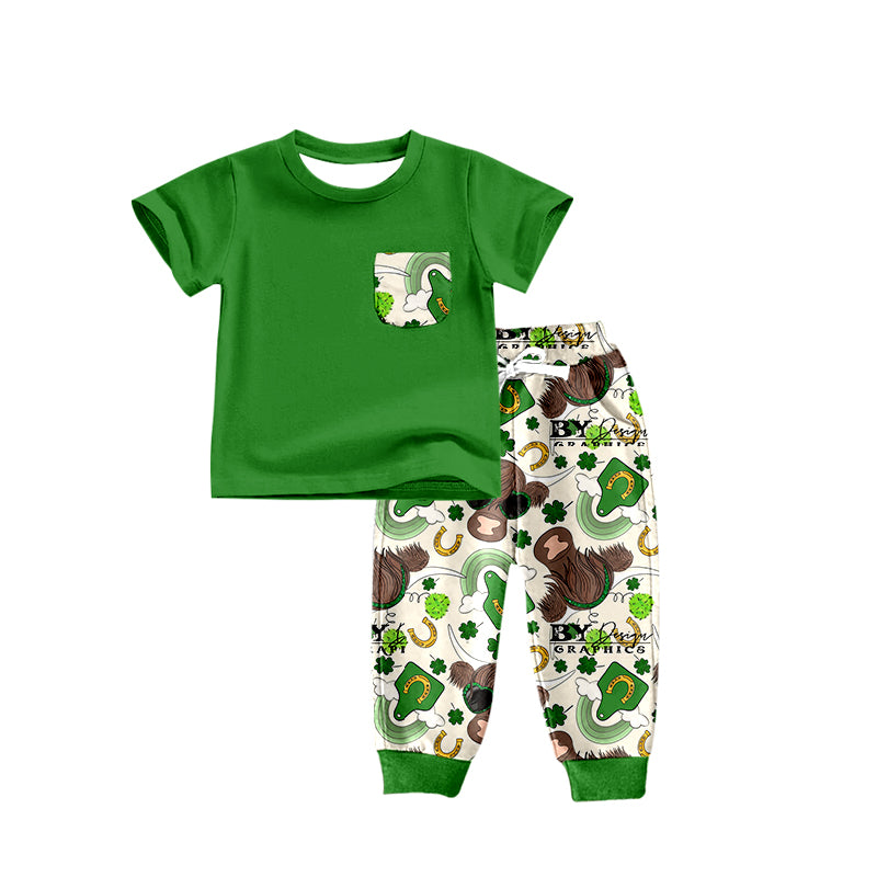 Highland cow Saint Patrick's Day clothing set preorder