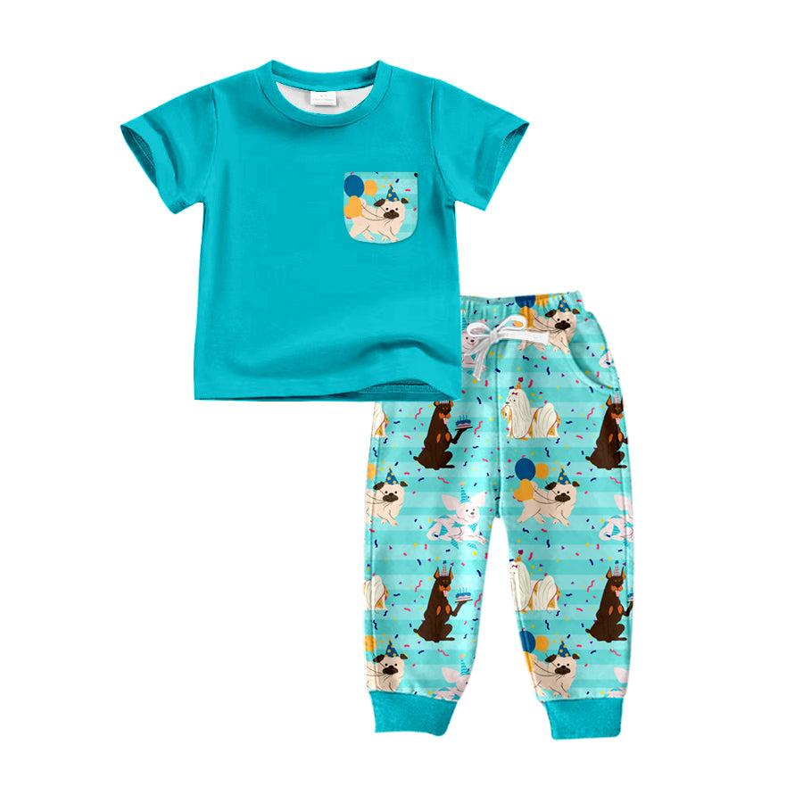 baby boy birthday dog outfit preorder