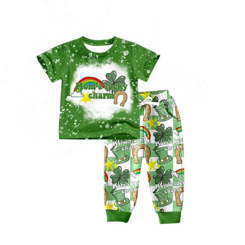 Saint Patrick's Day mom's lucky charm clothing set preorder