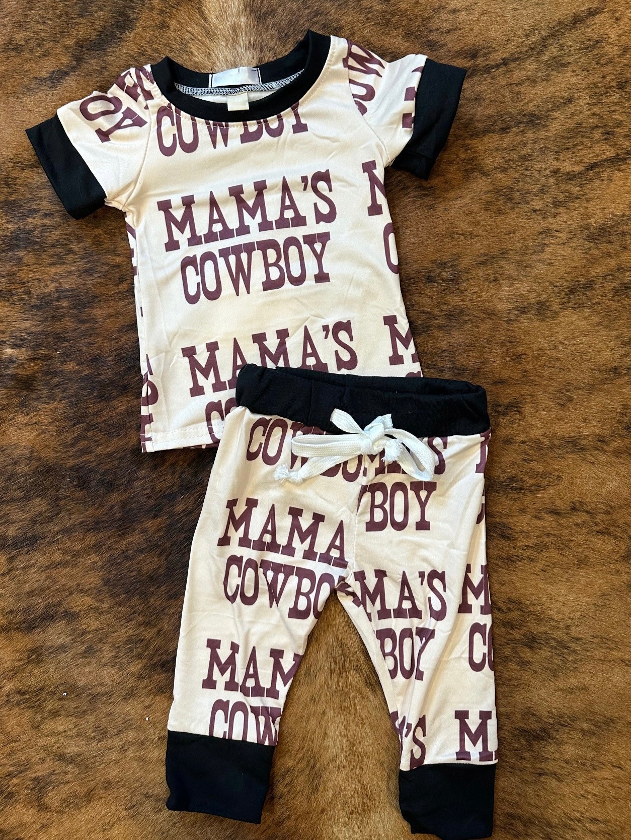 mamas cowboy western clothing set preorder