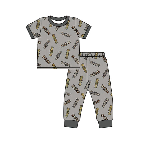Baby Boy Camo Duck Call Short Sleeve Pajama Set Preorder
