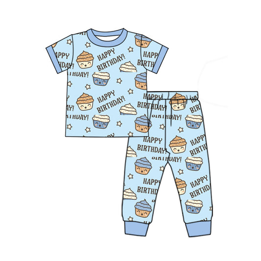 Happy Birthday baby boy outfit preorder