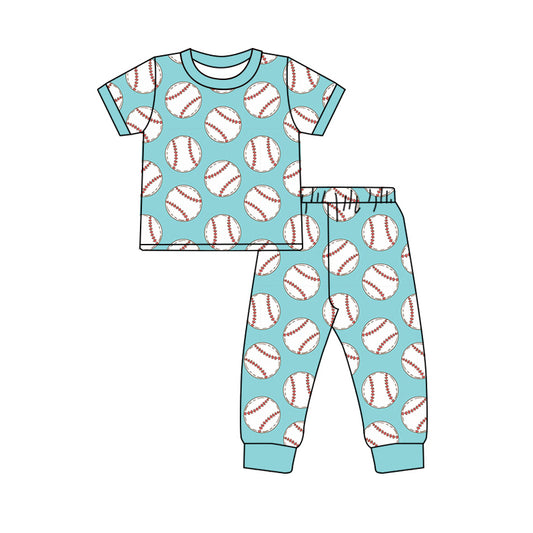 baby boy blue baseball outfit preorder