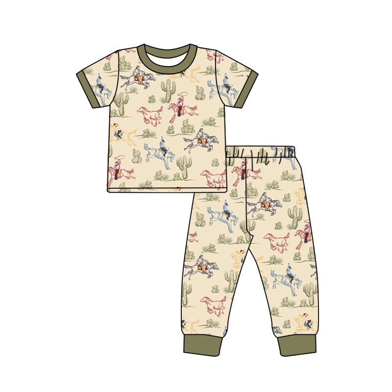Western cowboy rodeo top matching pants outfit preorder