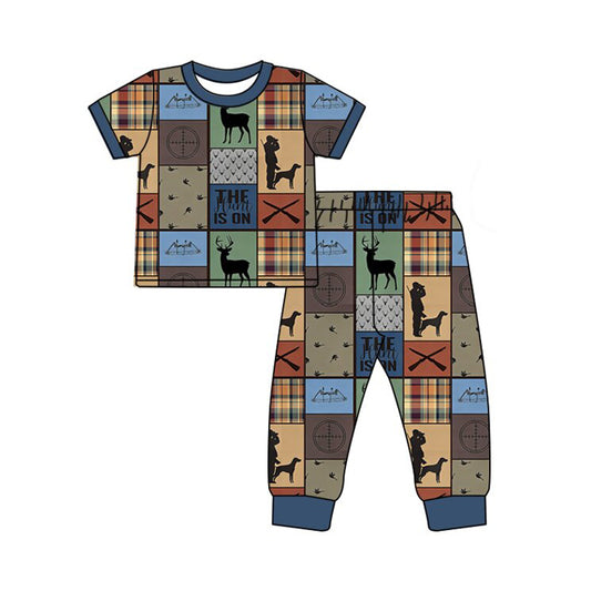 Baby boy deer duck hunting season outfit preorder