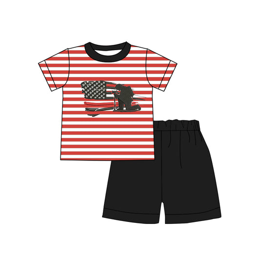 baby boy Firefighter outfit preorder