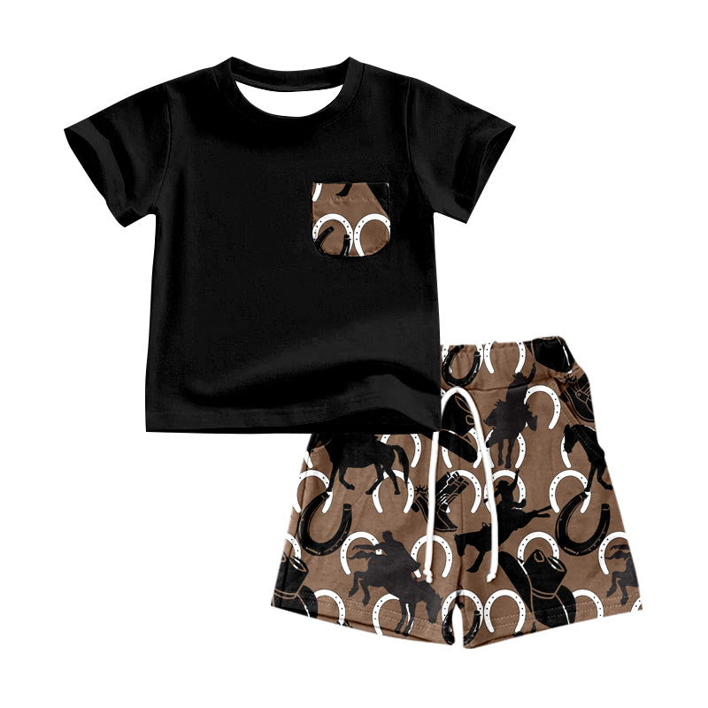 cowboy western horse short outfit preorder