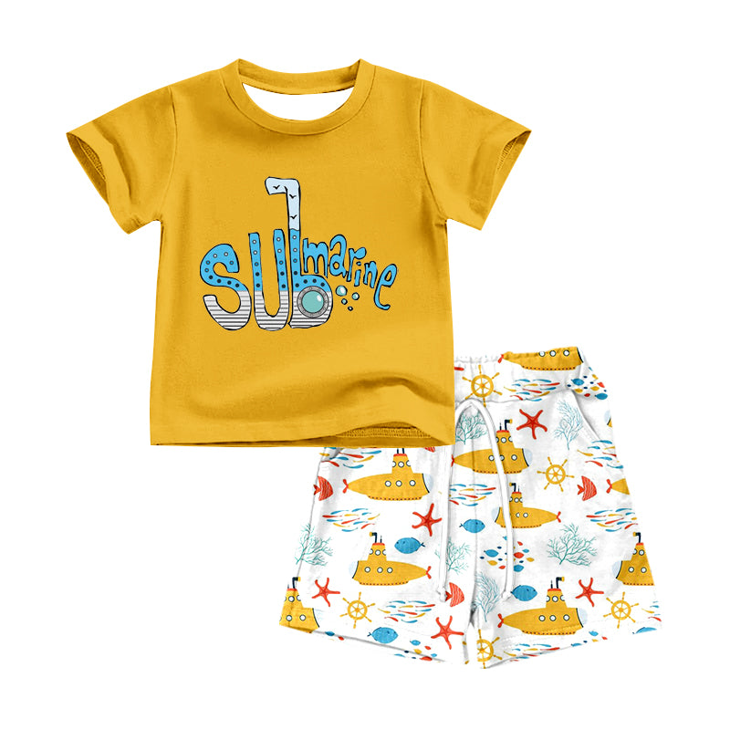baby boy submarine outfit preorder