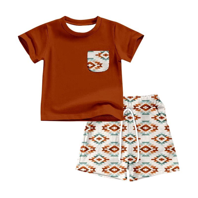 baby western aztec cowboy outfit preorder