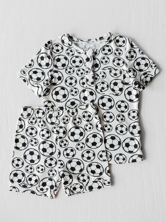 Toddle baby girls soccer design summer clothes  preorde