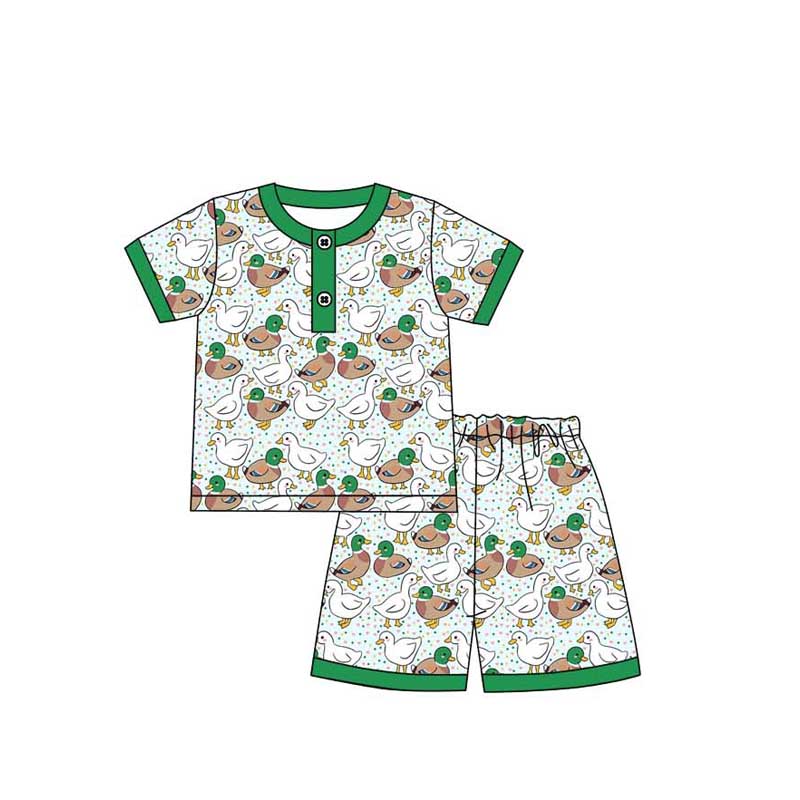 Baby boy cute duck summer outfit preorder
