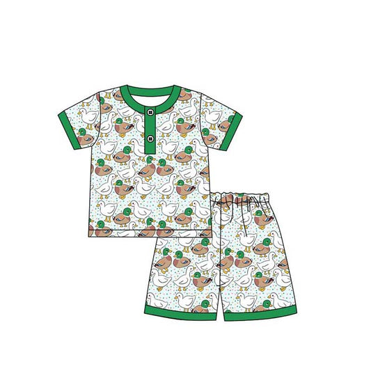 Baby boy cute duck summer outfit preorder