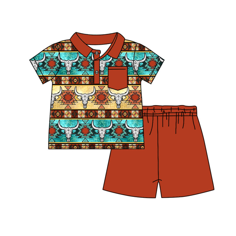 Western cowboy aztec summer outfit preorder