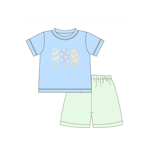 baby boy popsicle summer outfit preorder