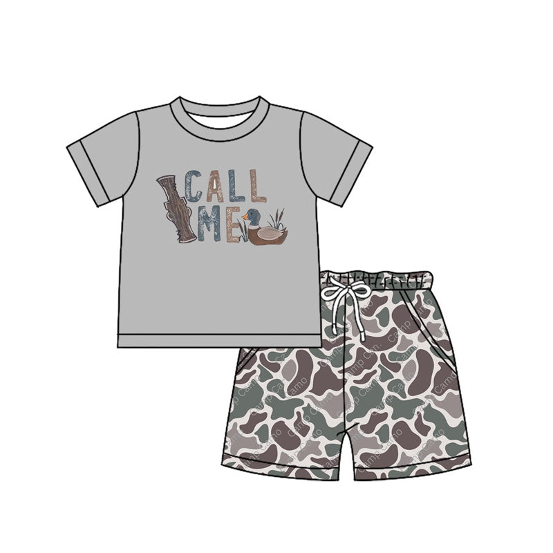 Call me mallard duck boys summer outfit preorder