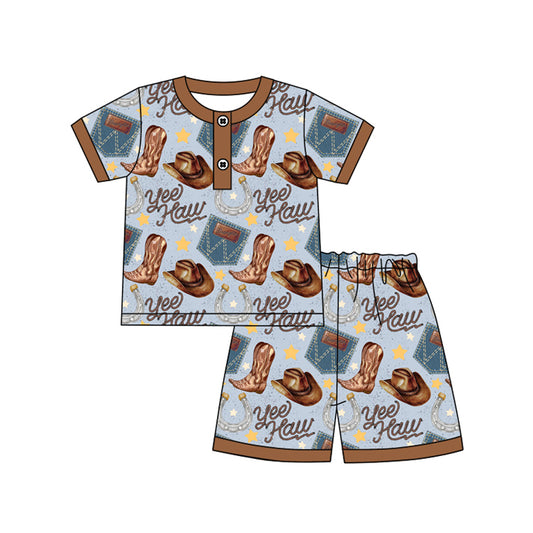 Cowboy western howdy summer outfit preorder