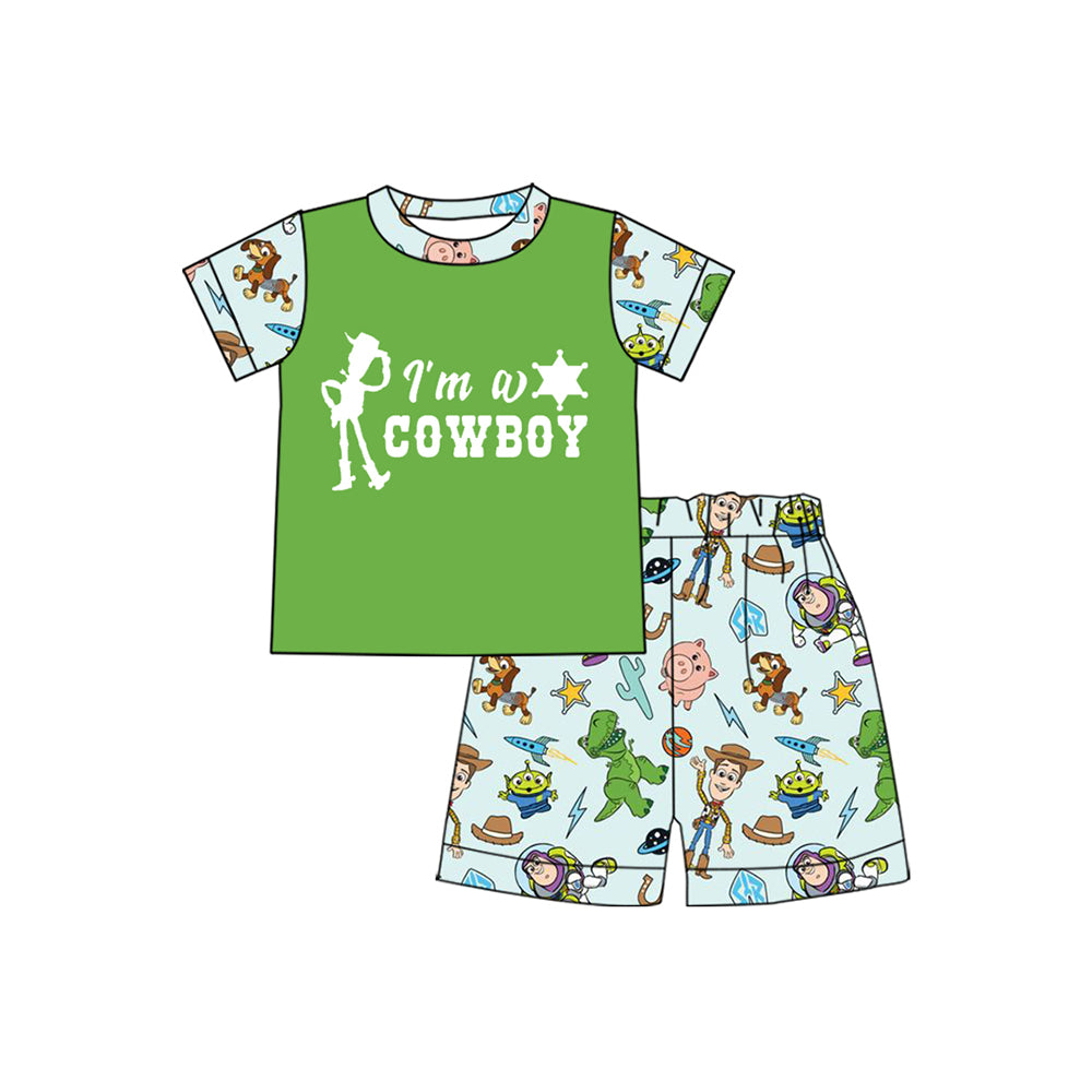 I am cowboy cartoon story boy outfit preorder