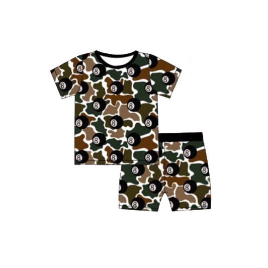 Baby boy brown camo design summer clothes preorder